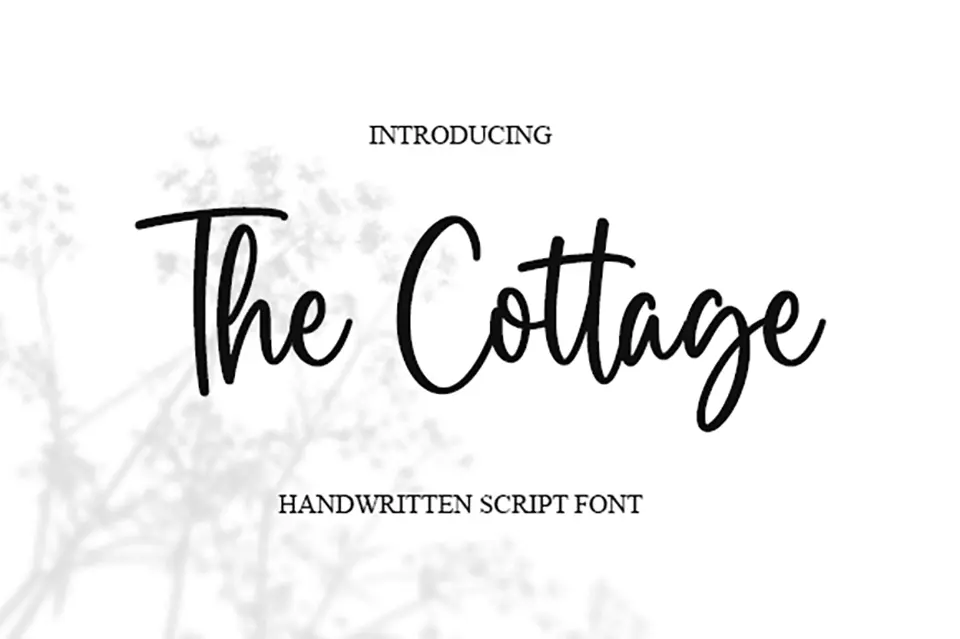 The Cottage Font