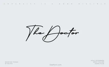 The Doctor Font