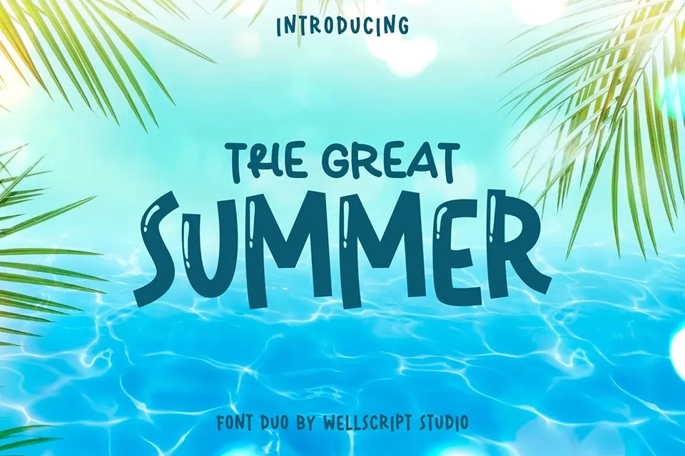 The Great Summer Font