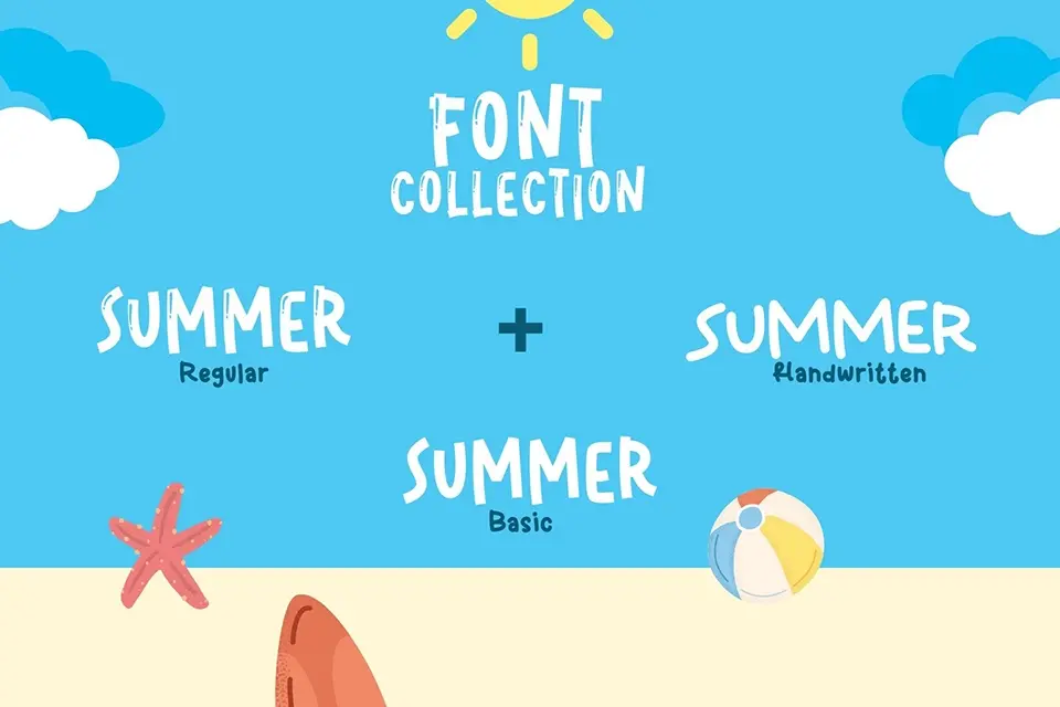 The Great Summer Font