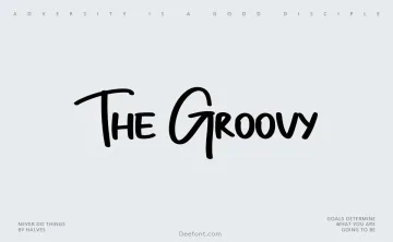 The Groovy Font