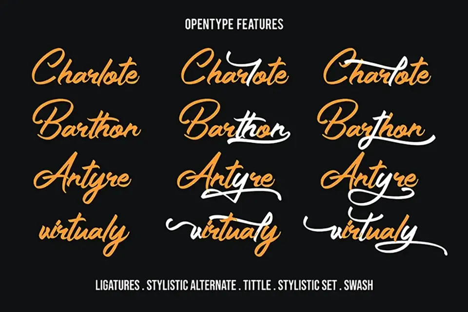 The Gunslinger Waterdrop Font