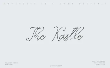 The Kastle Font