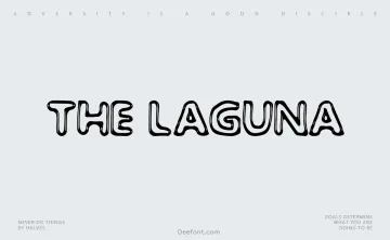 The Laguna Font