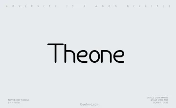 Theone Font