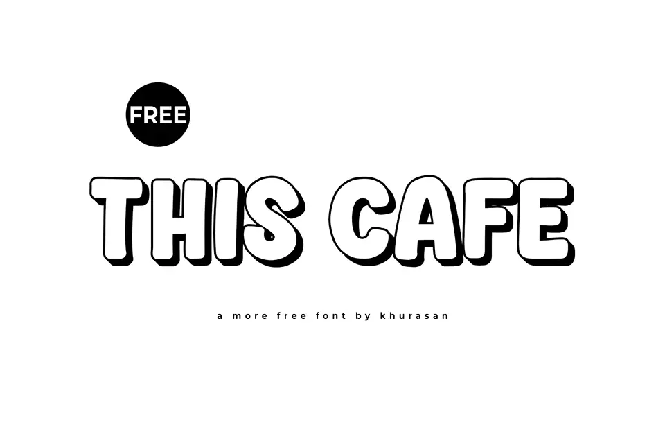 This Cafe Font