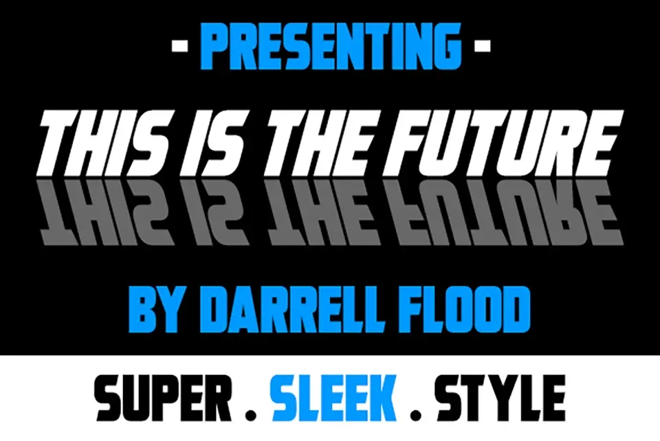 This Is The Future Font