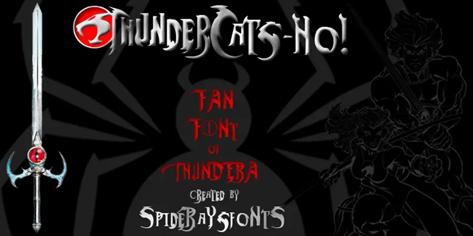 ThunderCats-Ho! Font