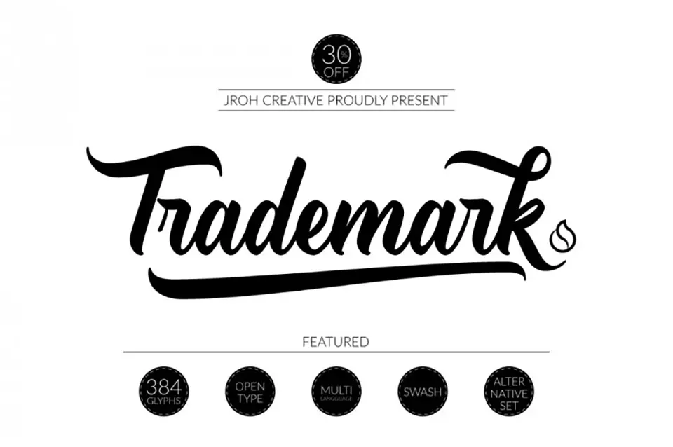 Trade Mark Font
