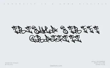 Trisula Street Graffiti Font