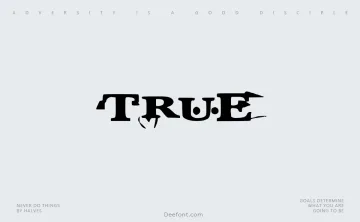 True Font
