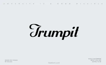 Trumpit Font