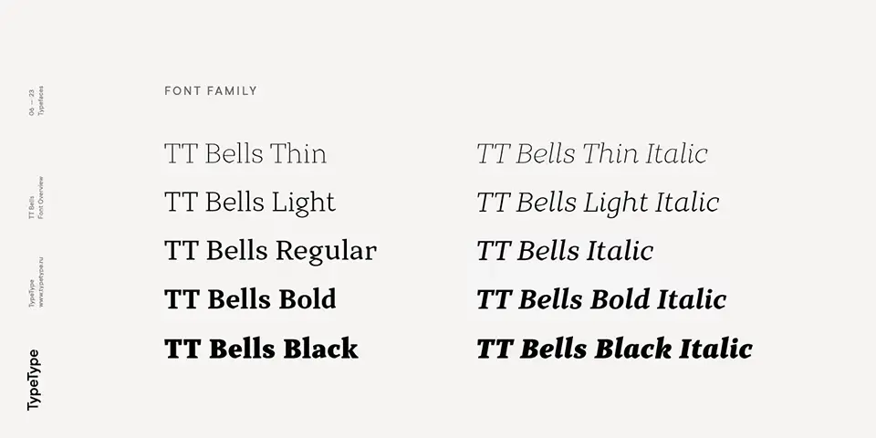 TT Bells Font Font
