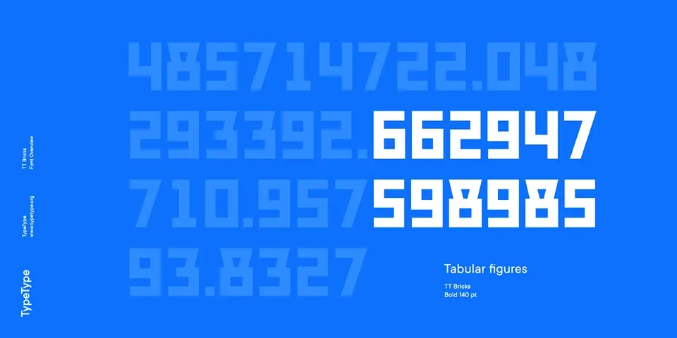 TT Bricks Font
