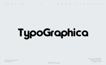 TypoGraphica Font