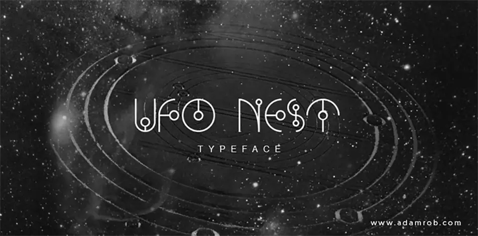 Ufo Nest Font