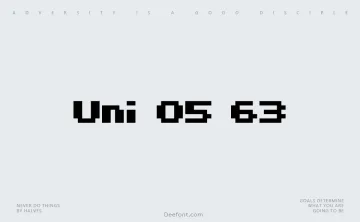 Uni 05_x Font