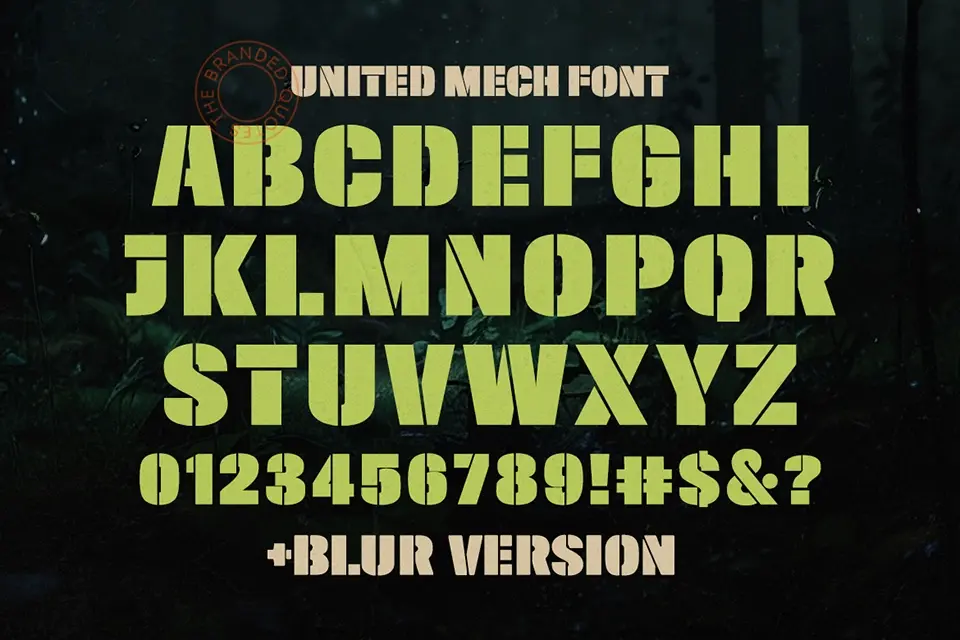 United Mech Font