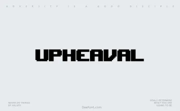 Upheaval Font