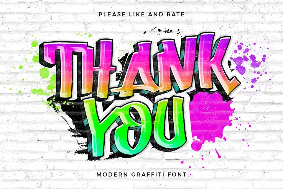Urban Graffiti Font