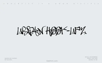 Urban Hook-Upz Font