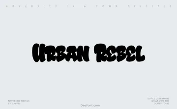 Urban Rebel Font