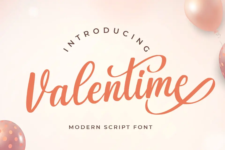 Valentime Font