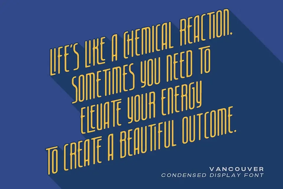 Vancouver Font
