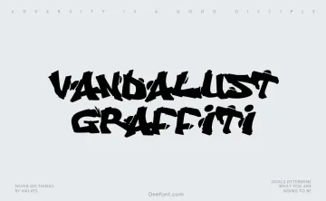 Vandalust Graffiti Font