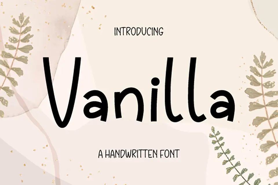 Vanilla Font