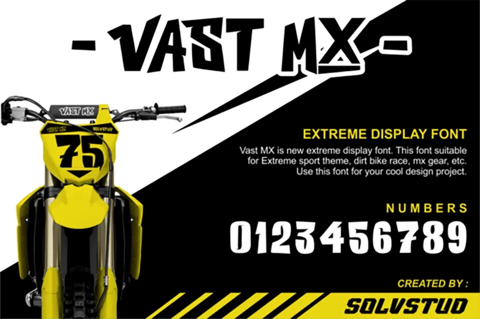 Vast Mx Font
