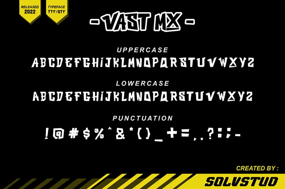 Vast Mx Font