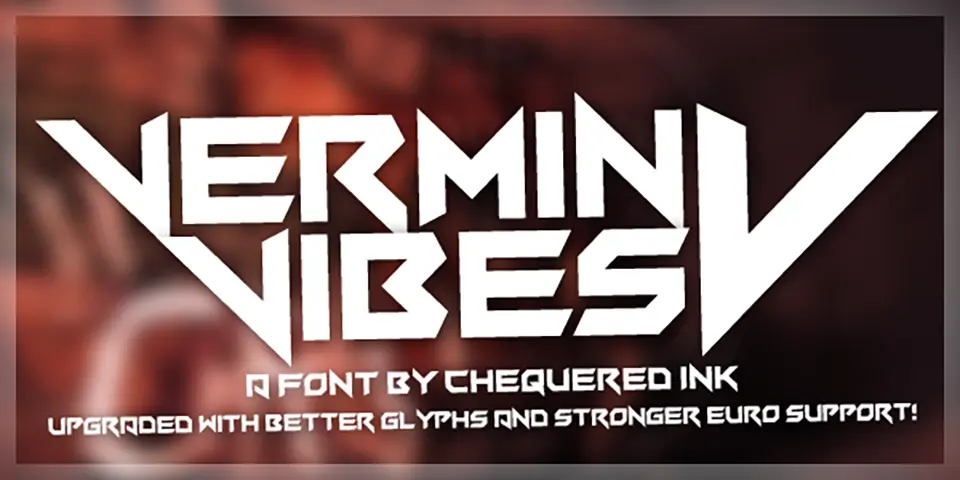 Vermin Vibes V Font