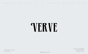 Verve Font