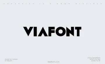 Viafont Font