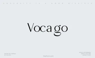 Vocago Font