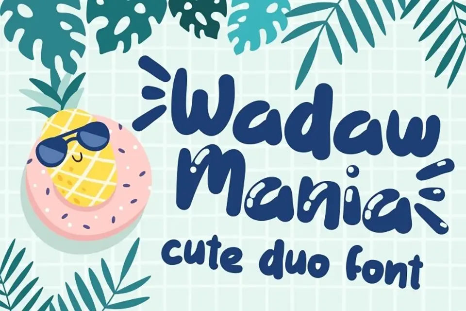 Wadaw Mania Font