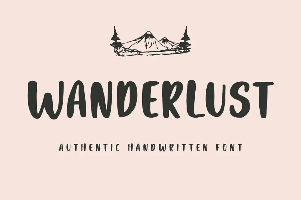 Wanderlust Font