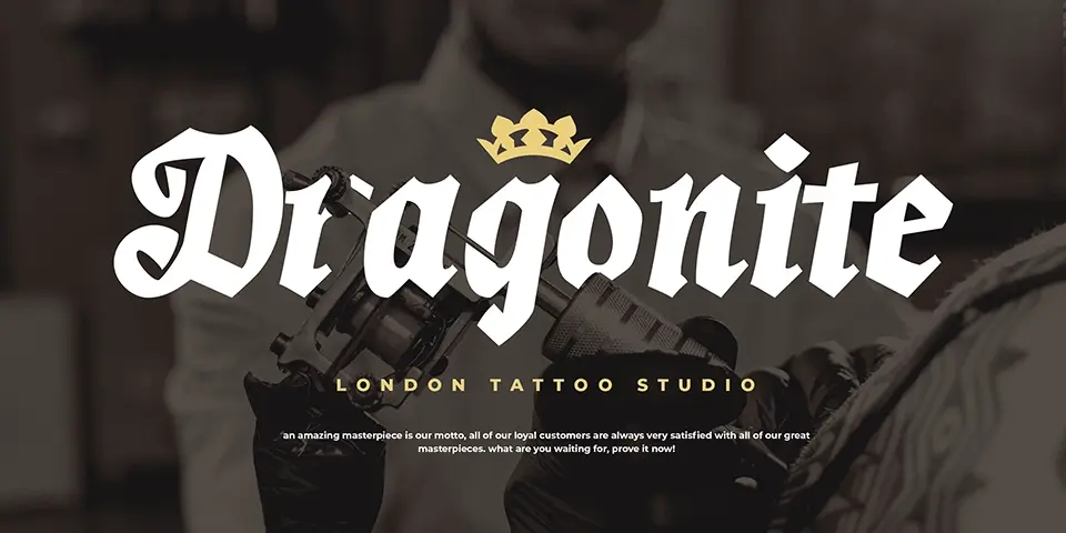 Wardshus Calligraphy Font