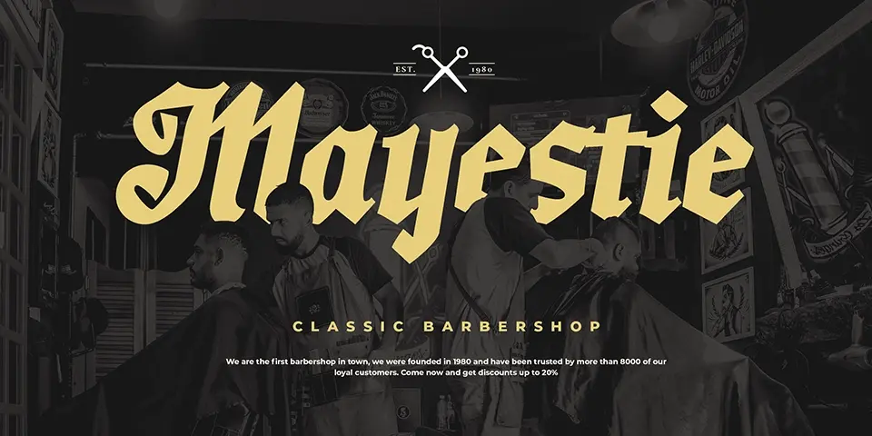 Wardshus Calligraphy Font