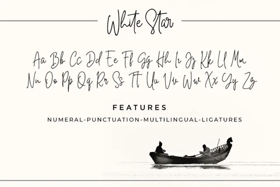 White Star Font