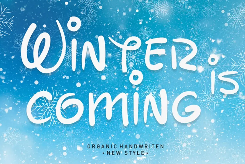 Winter Is Coming Font