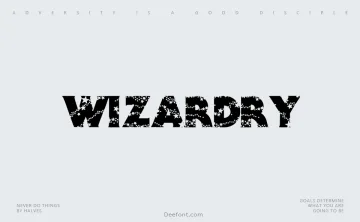 Wizardry Font