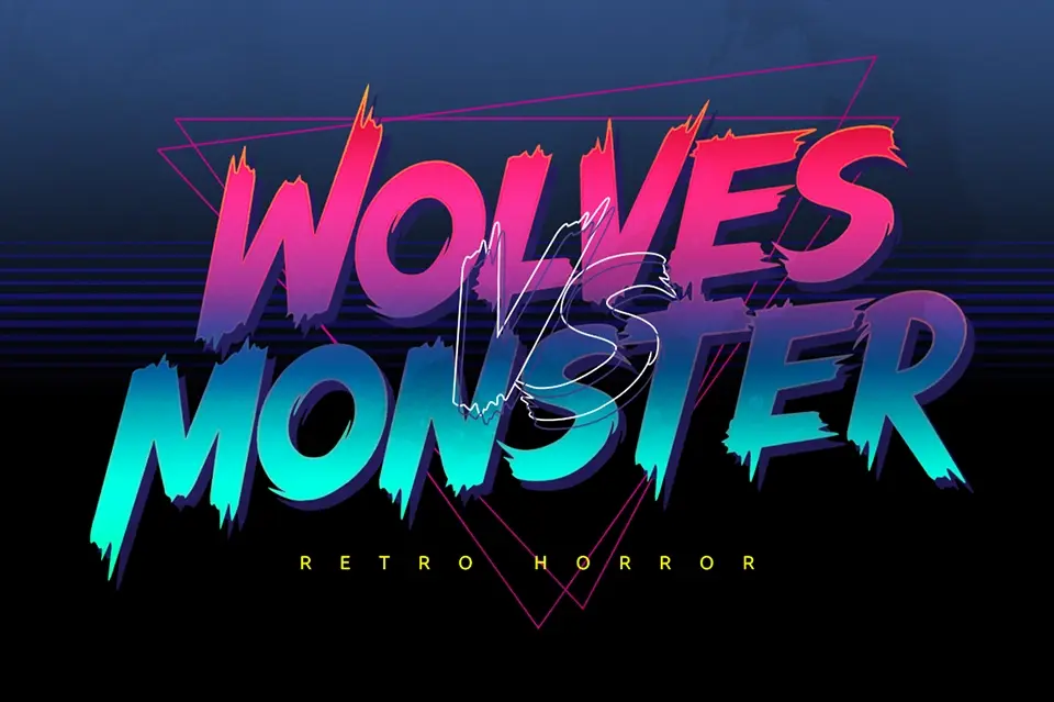 Wolves Vs Monster Font