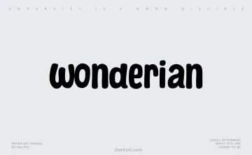 Wonderian Font