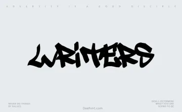 Writers Font