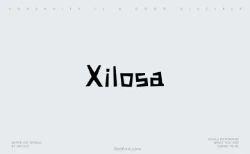 Xilosa Font