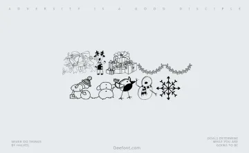Xmas Cartoon Font