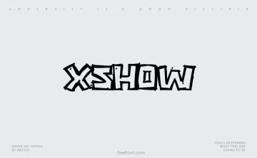 Xshow Font