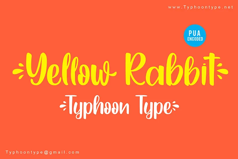 Yellow Rabbit Font